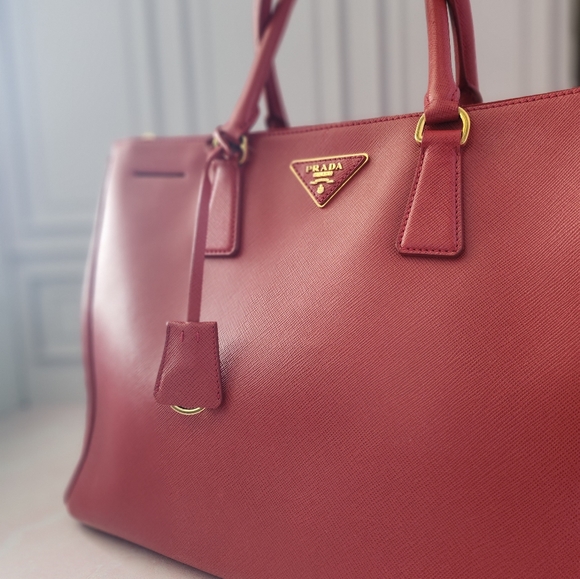 Prada Saffiano Hot Pink Purse AUTHENTIC - Picture 6 of 16